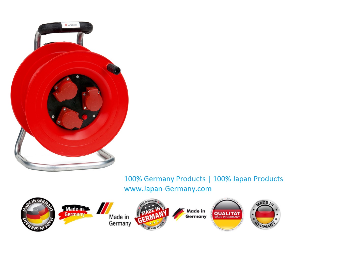 PLASTIC CABLE DRUM| hãng Wurth| Made in Germany.