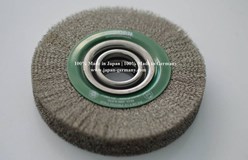  Wheel brush D150X30 TUBE D50,8 crimped stainless steel wire 0,20 T29 bore 31, 75 + adapter set 7 part)              Code: 3.10.700.006