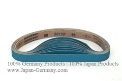 Giấy nhám vòng 25 mm x 760 mm P100grit ( nhám vòng 25  x 760) mài kim loại hạt Premium Zirconia 151xp Starcke Germany.         Code:  3.10.511.1181