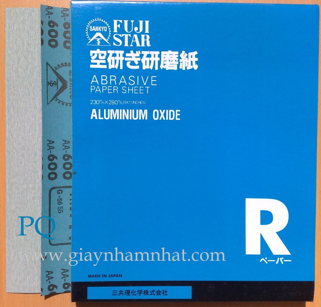 Giấy nhám tờ khô R, giấy nhám nhật RACS, nhám tờ www.giaynhamduc.com